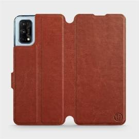 Etui do Realme 7 Pro - wzór Brown&Orange