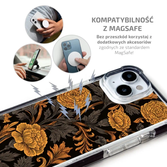 Etui MagSafe Elite Bumper Apple iPhone 16 Pro - wzór D173D