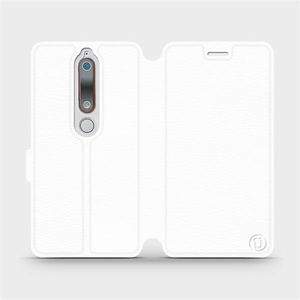Etui do Nokia 6.1 - wzór White&Orange