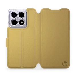 Etui do Xiaomi 14T Pro - wzór Gold&Orange
