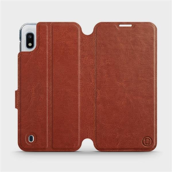 Etui do Samsung Galaxy A10 - wzór Brown&Orange