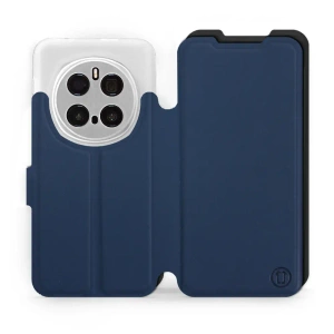 Etui Soft Touch do Huawei Honor Magic7 Pro 5G - wzór Głęboki granat z czernią