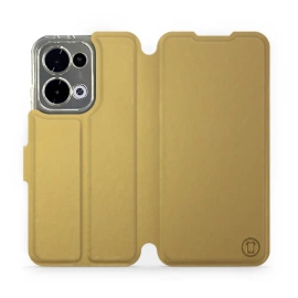 Etui do OPPO Reno 13 - wzór Gold&Gray