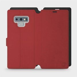 Etui Soft Touch do Samsung Galaxy Note 9 - wzór Zachodząca czerwień z czernią