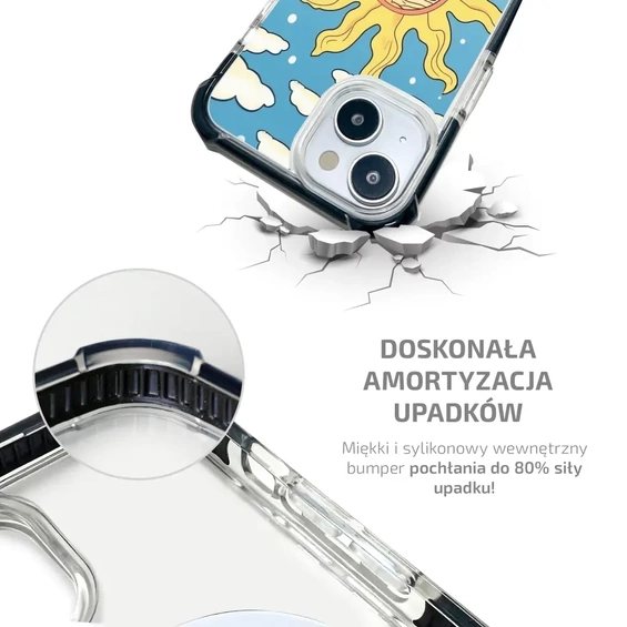 Etui MagSafe Elite Bumper Apple iPhone 14 Pro - wzór D023D