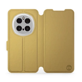 Etui do Huawei Honor Magic7 Pro 5G - wzór Gold&Orange
