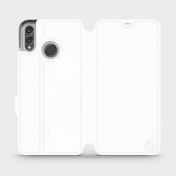 Etui do Huawei Honor 8X - wzór White&Orange