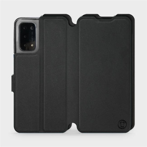 Etui Soft Touch do OPPO A54 5G - wzór Satynowa czerń