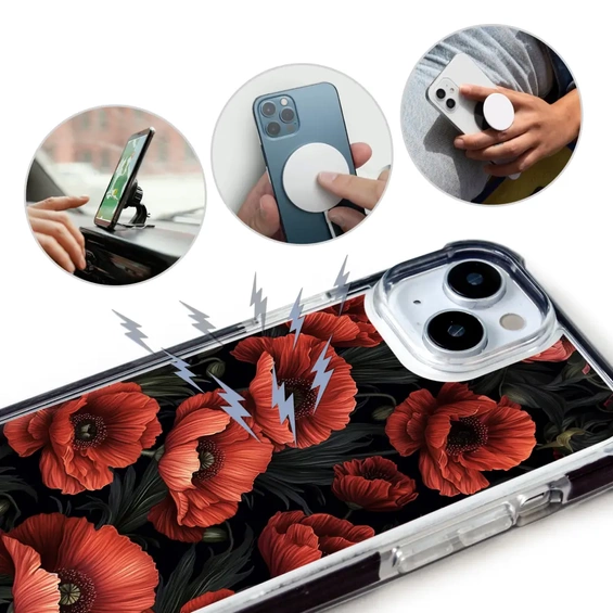 Etui MagSafe Elite Bumper Apple iPhone 17 Pro - wzór D006D