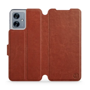 Etui do Motorola Moto G54 5G - wzór Brown&Orange