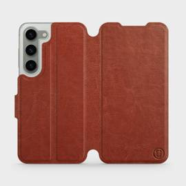 Etui do Samsung Galaxy S23 - wzór Brown&Gray