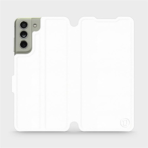 Etui do Samsung Galaxy S21 FE - wzór White&Gray