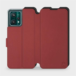 Etui Soft Touch do Realme 9 Pro Plus - wzór Zachodząca czerwień z czernią