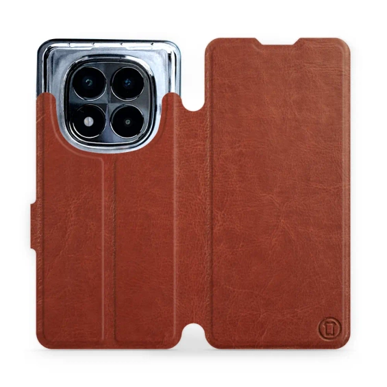 Etui do Xiaomi POCO X7 - wzór Brown&Gray