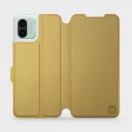 Etui do Xiaomi Redmi A2 - wzór Gold&Orange