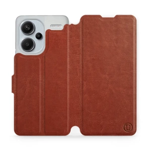 Etui do Xiaomi Redmi Note 13 PRO Plus - wzór Brown&Orange