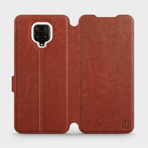 Etui do Xiaomi Redmi Note 9 Pro - wzór Brown&Gray