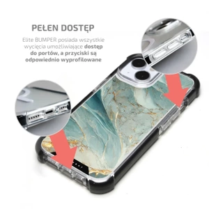 Etui MagSafe Elite Bumper Apple iPhone 15 Pro - wzór D016D