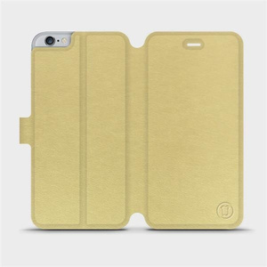Etui do Apple iPhone 6s Plus - wzór Gold&Orange