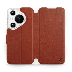 Etui do Huawei Pura 70 Pro - wzór Brown&Gray