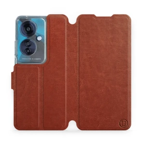 Etui do OPPO Reno 11F - wzór Brown&Gray
