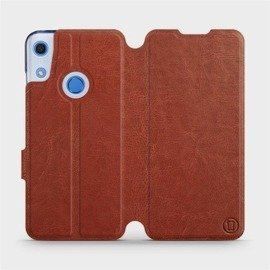 Etui do Huawei Y6S - wzór Brown&Gray