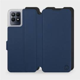 Etui Soft Touch do Realme Narzo 50 - wzór Głęboki granat z czernią