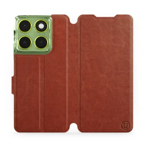 Etui do Motorola Edge 70 - wzór Brown&Orange