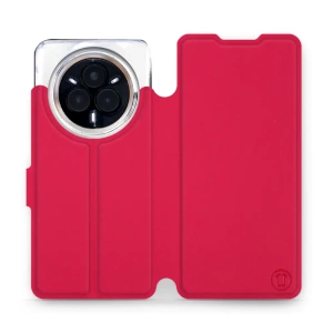 Etui Soft Touch do Realme 14 Pro 5G - wzór Żywa czerwień z platyną