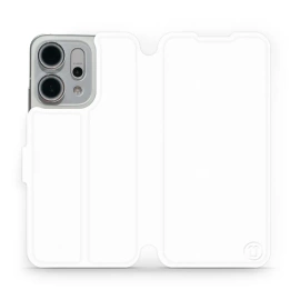 Etui do OPPO Reno 14 5G - wzór White&Orange
