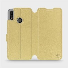 Etui do Huawei P Smart 2019 - wzór Gold&Gray