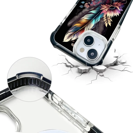 Etui MagSafe Elite Bumper Apple iPhone 15 - wzór D011D