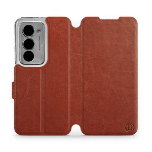 Etui do Xiaomi Redmi 15 - wzór Brown&Orange