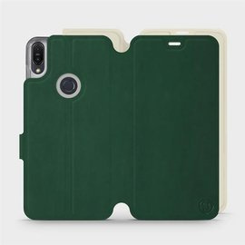 Etui Soft Touch do Asus Zenfone Max Pro M1 ZB602KL - wzór Miejska zieleń z platyną