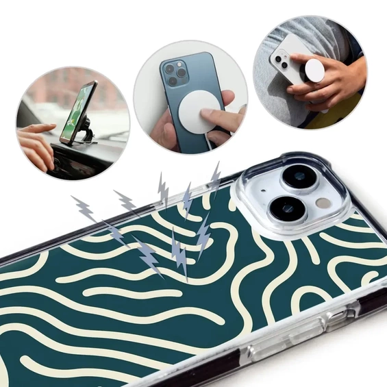 Etui MagSafe Elite Bumper Apple iPhone 12 - wzór DA61D