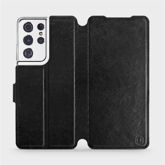 Etui do Samsung Galaxy S21 Ultra - wzór Black&Orange