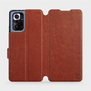Etui do Xiaomi Redmi Note 10 Pro - wzór Brown&Orange