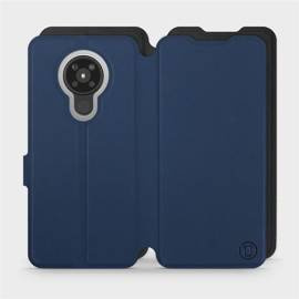 Etui Soft Touch do Nokia 5.3 - wzór Głęboki granat z czernią