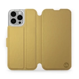 Etui do Apple iPhone 16 Pro Max - wzór Gold&Gray