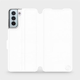 Etui do Samsung Galaxy S21 Plus - wzór White&Orange