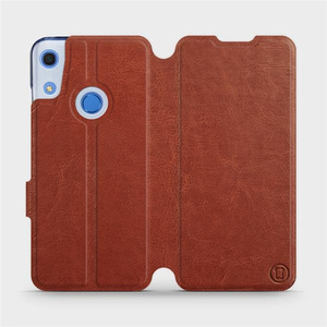 Etui do Huawei Y6S - wzór Brown&Gray