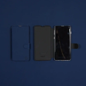 Etui Soft Touch do Xiaomi Redmi 15 - wzór Głęboki granat z czernią