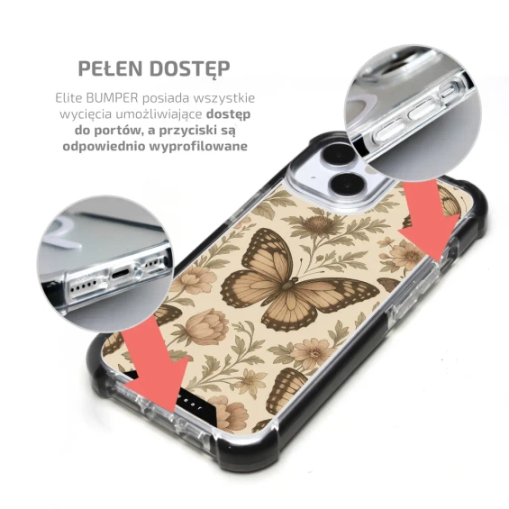 Etui MagSafe Elite Bumper Apple iPhone 12 Pro Max - wzór DP92D