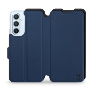 Etui Soft Touch do Samsung Galaxy A54 - wzór Głęboki granat z czernią