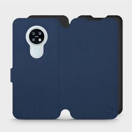 Etui Soft Touch do Nokia 6.2 - wzór Głęboki granat z czernią