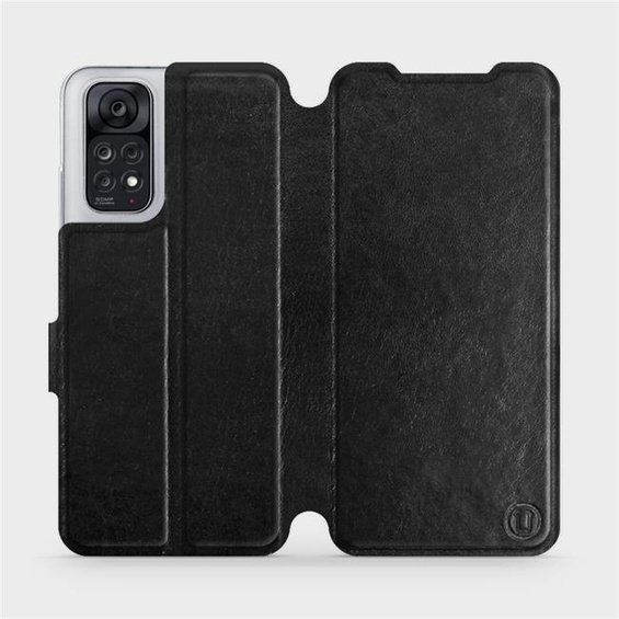 Etui do Xiaomi Redmi Note 11S - wzór Black&Orange