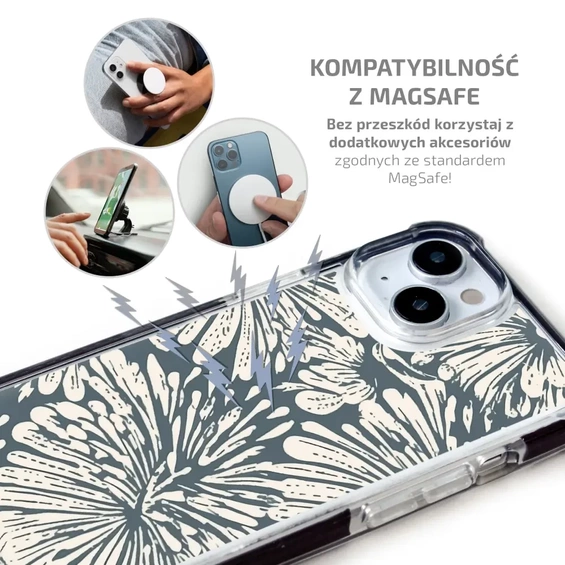 Etui MagSafe Elite Bumper Apple iPhone 12 Pro Max - wzór DA42D