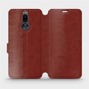 Etui do Huawei Mate 10 Lite - wzór Brown&Orange