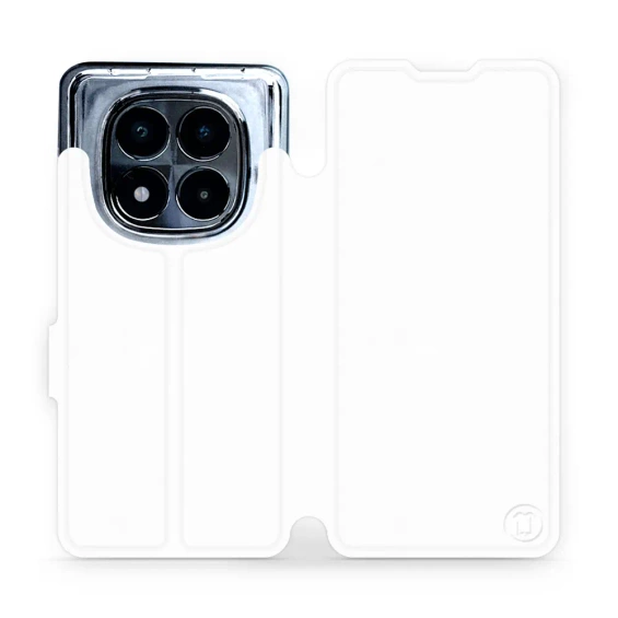 Etui do Xiaomi POCO X7 - wzór White&Orange
