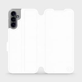 Etui do Samsung Galaxy A14 4G - wzór White&Orange